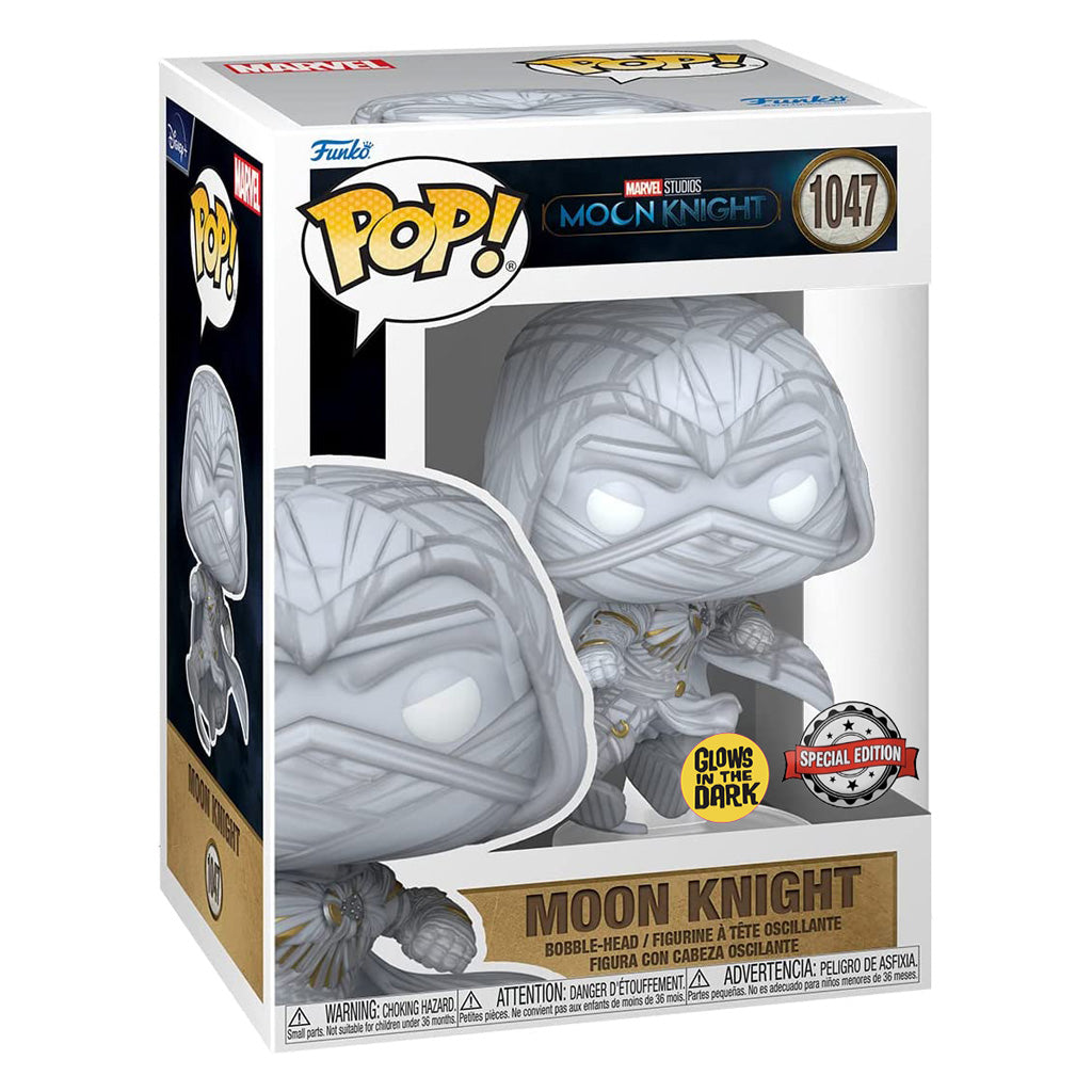 FUNKO POP MARVEL - MOON KNIGHT 1047 (GLOWS IN THE DARK)