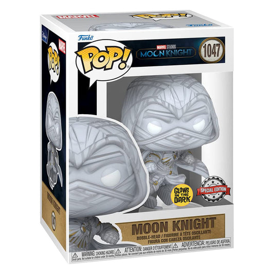 FUNKO POP MARVEL - MOON KNIGHT 1047 (GLOWS IN THE DARK)