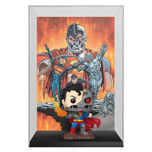 FUNKO POP COMIC COVER DC SUPERMAN CYBORG 83729 21
