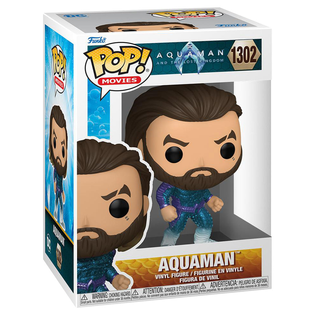 FUNKO POP MOVIES DC AQUAMAN AND THE LOST KINGDOM - AQUAMAN 1302
