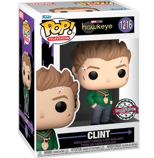 FUNKO POP MARVEL HAWKEYE EXCLUSIVE - CLINT 1216