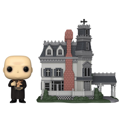 FUNKO POP THE ADDAMS FAMILY *TOWN* UNCLE FESTER & ADDAMS MANSION 40