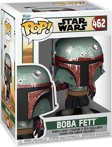 FUNKO POP STAR WARS MANDALORIAN BOBA FETT + TEES S 63388
