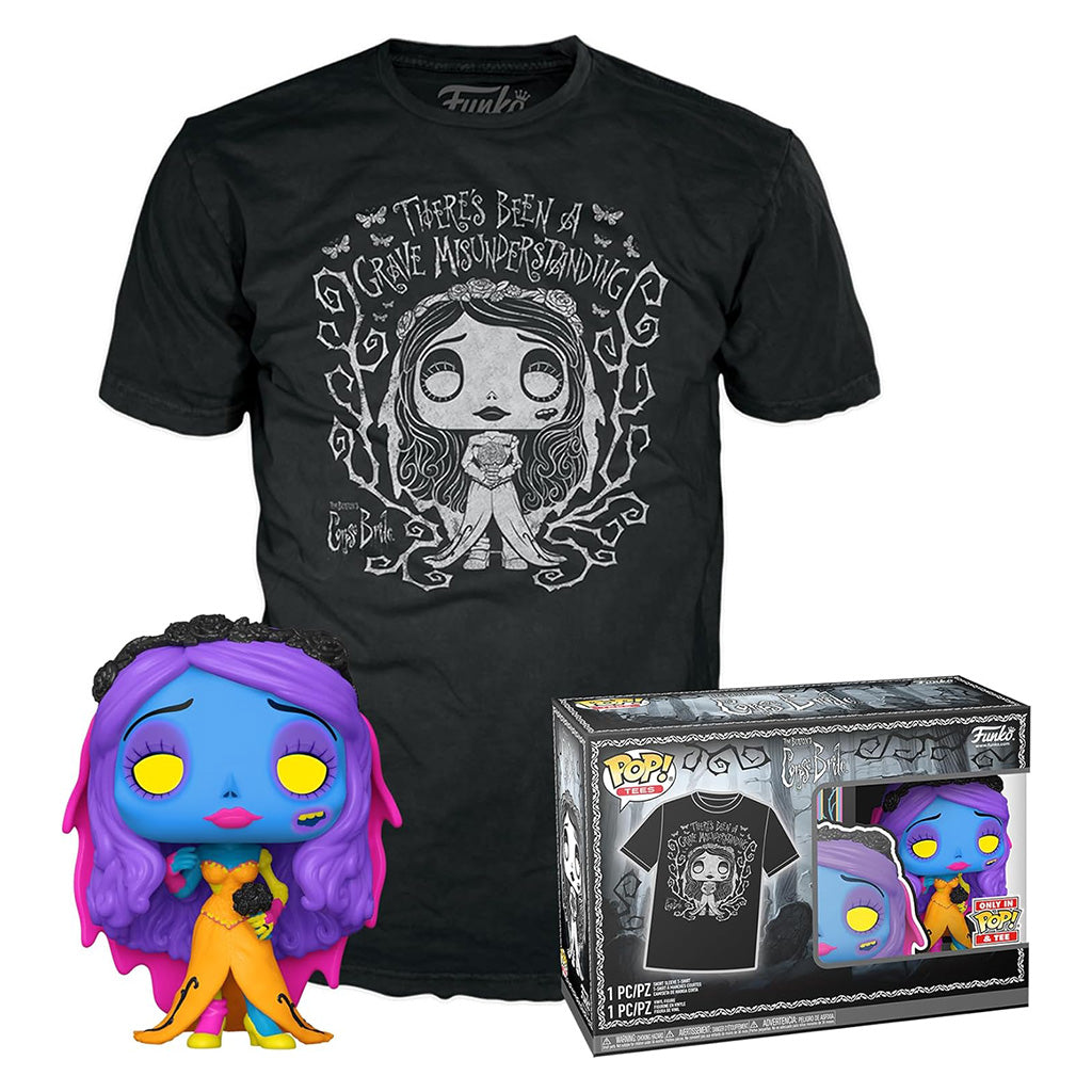 FUNKO POP TEES CORPSE BRIDE: EMILY & CAMISETA TAMANHO M (72699)