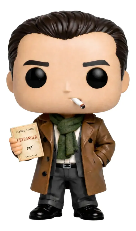 Albert Camus Personalizado em 3D Estilo Pop