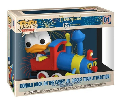FUNKO POP DISNEY TRAINS DISNEYLAND RESORT - DONALD DUCK ON THE CASEY JR. CIRCUS 01