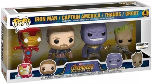 FUNKO POP MARVEL INFINITY WAR 4 PACK 58563