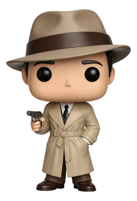 Rick Blaine Casablanca Personalizado em 3D Estilo Pop