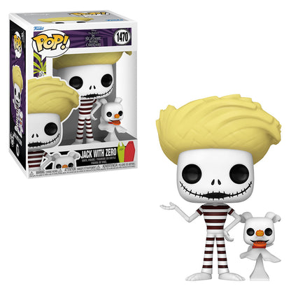FUNKO POP DISNEY THE NIGHT BEFORE CHRISTMAS - JACK WITH ZERO 1470