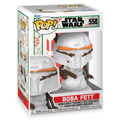 FUNKO POP STAR WARS HOLIDAY BOBA FETT 558