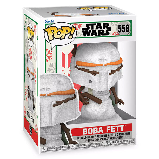 FUNKO POP STAR WARS HOLIDAY BOBA FETT 558