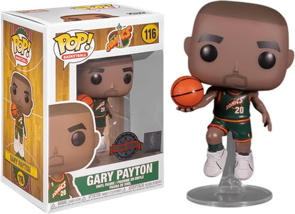 FUNKO POP BASKETBALL NBA LEGENDS SONICS EXCLUSIVE - GARY PAYTON 116