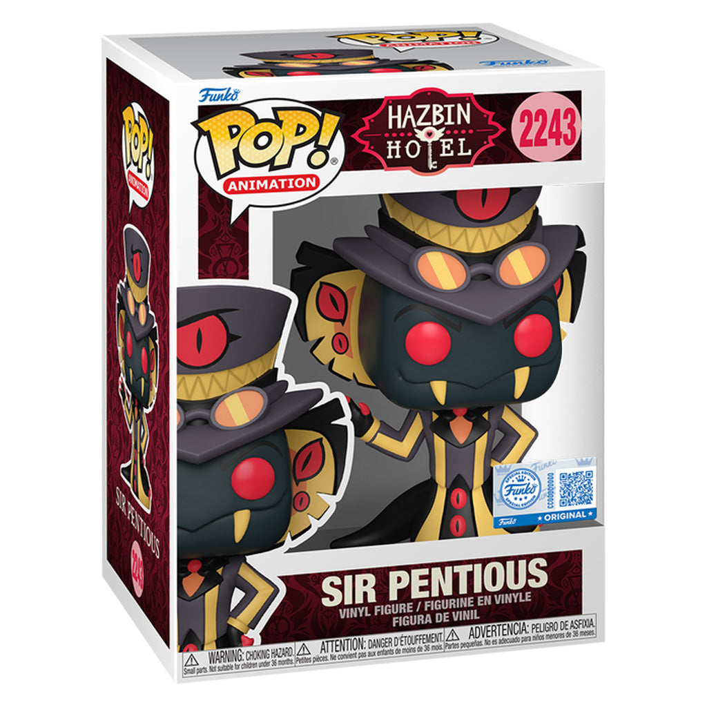 FUNKO POP HAZBIN HOTEL SIR PENTIOUS *EX* 2243