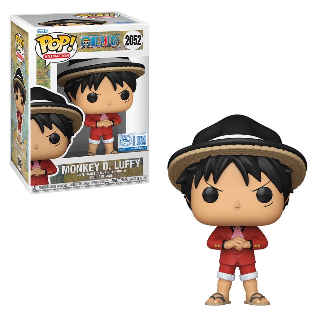 FUNKO POP ANIMATION ONE PIECE EXCLUSIVE - MONKEY D.LUFFY - 2052
