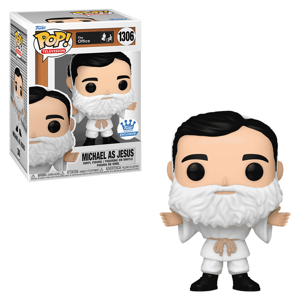 FUNKO POP THE OFFICE MICHAEL AS JESUS *EX* 1306