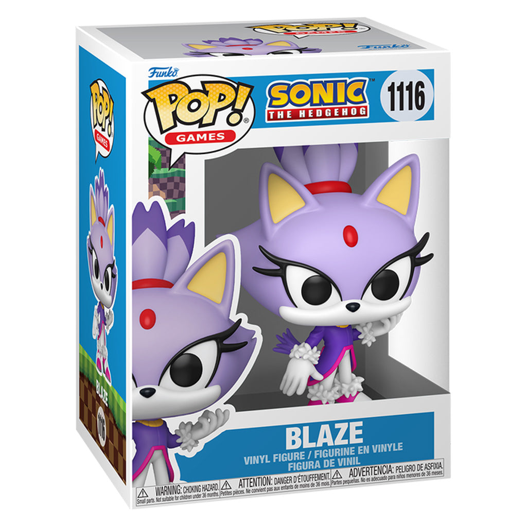 FUNKO POP SONIC BLAZE THE CAT 1116