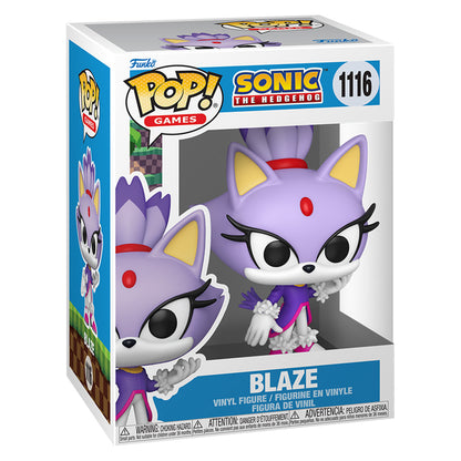 FUNKO POP SONIC BLAZE THE CAT 1116