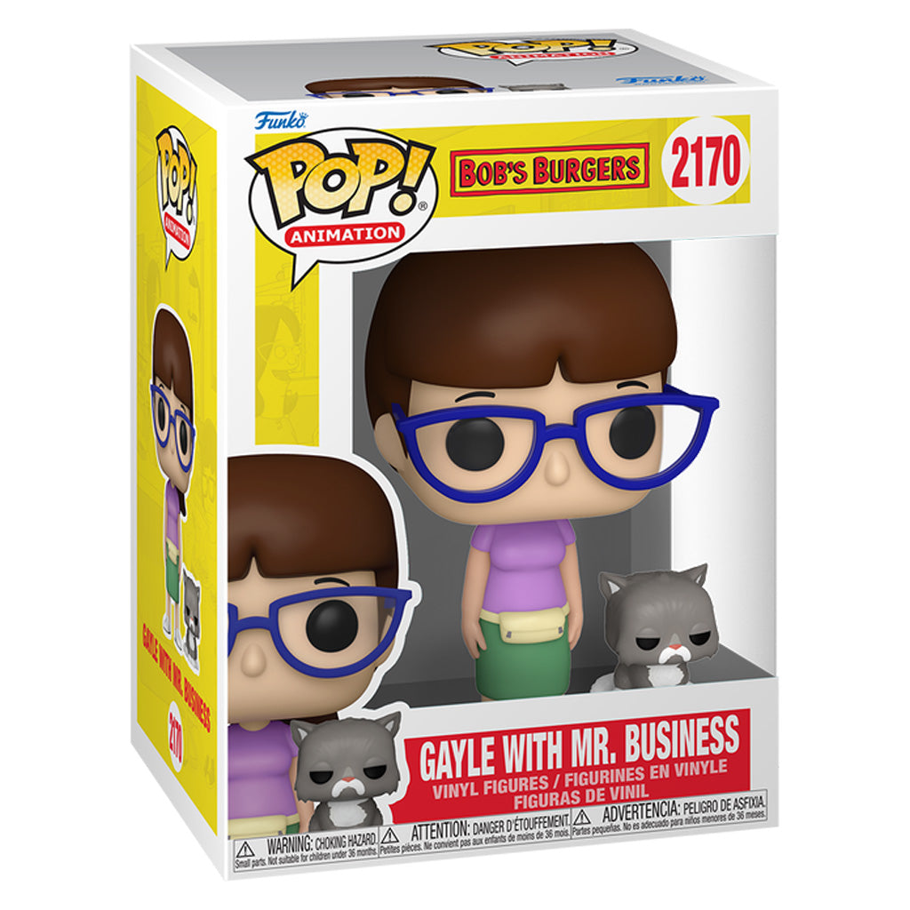 FUNKO POP BOBS BURGERS GAYLE W/MR. BUSINESS 2170