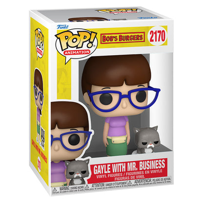 FUNKO POP BOBS BURGERS GAYLE W/MR. BUSINESS 2170