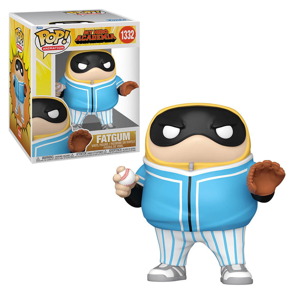FUNKO POP MY HERO ACADEMIA LEAGUE BASEBALL *SIZED* FATGUM 1332