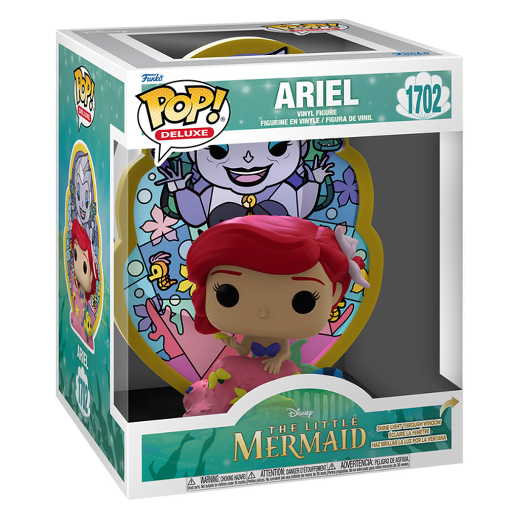 FUNKO POP DISNEY LITTLE MERMAID *DELUXE ARIEL GLASS 1702