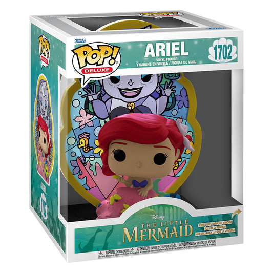 FUNKO POP DISNEY LITTLE MERMAID *DELUXE ARIEL GLASS 1702