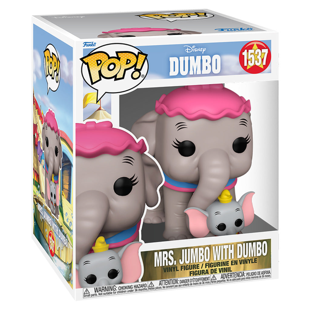 FUNKO POP DISNEY DUMBO 3 *SIZED* MRS.JUMBO W/DUMBO 1537