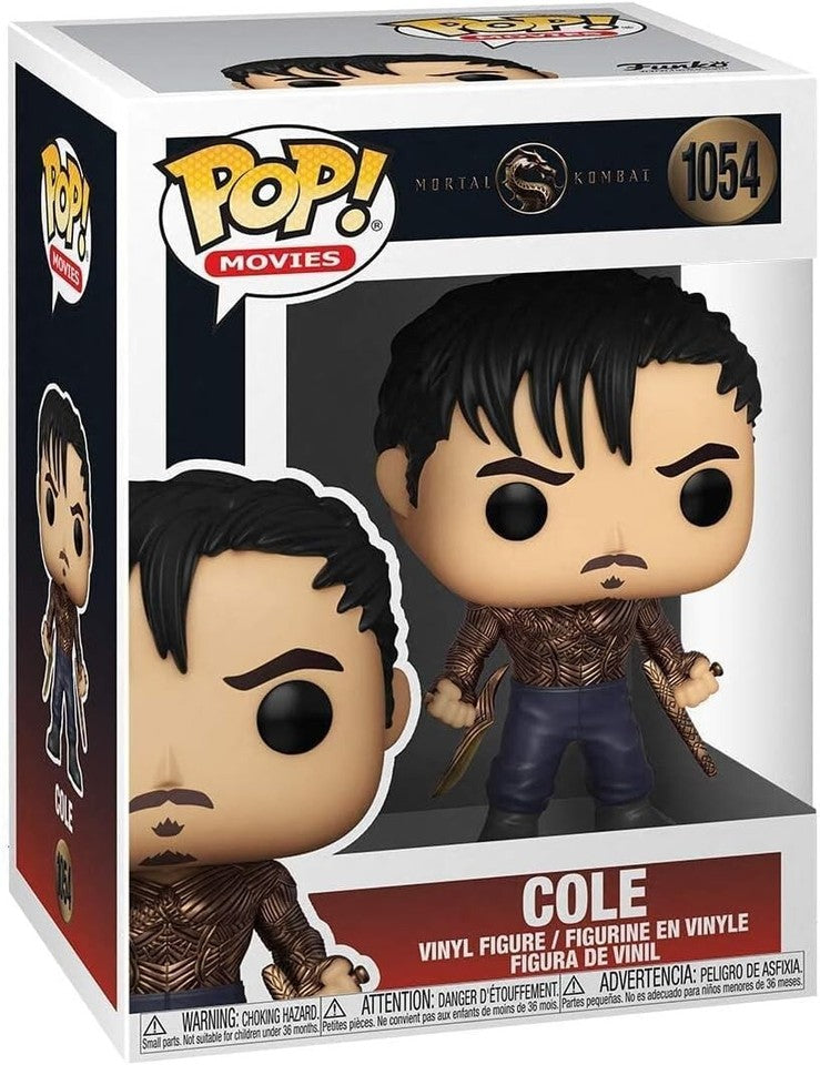 FUNKO POP MORTAL KOMBAT MOVIE COLE 1054