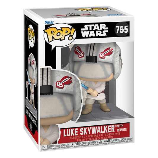 FUNKO POP STAR WARS - LUKE SKYWALKER WITH REMOTE 765