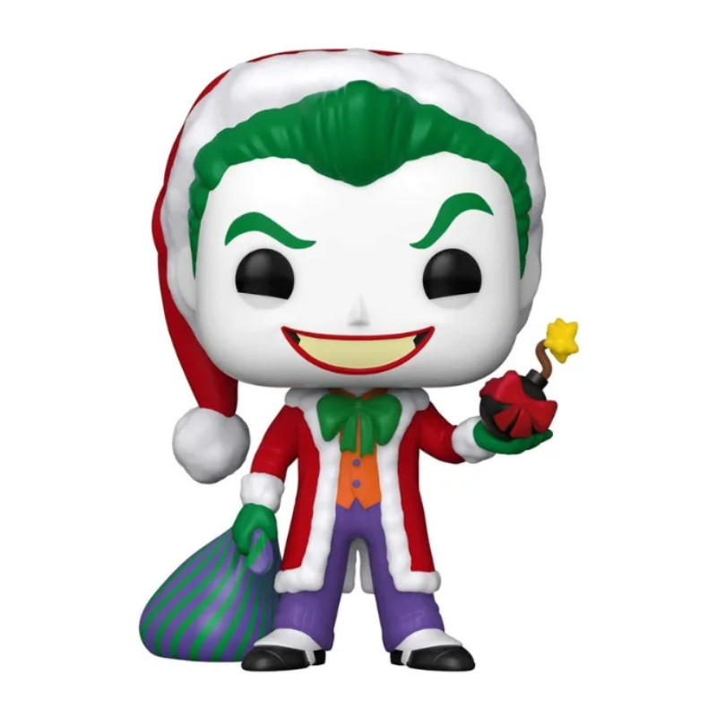 FUNKO POP HEROES HOLIDAY THE JOKER 358