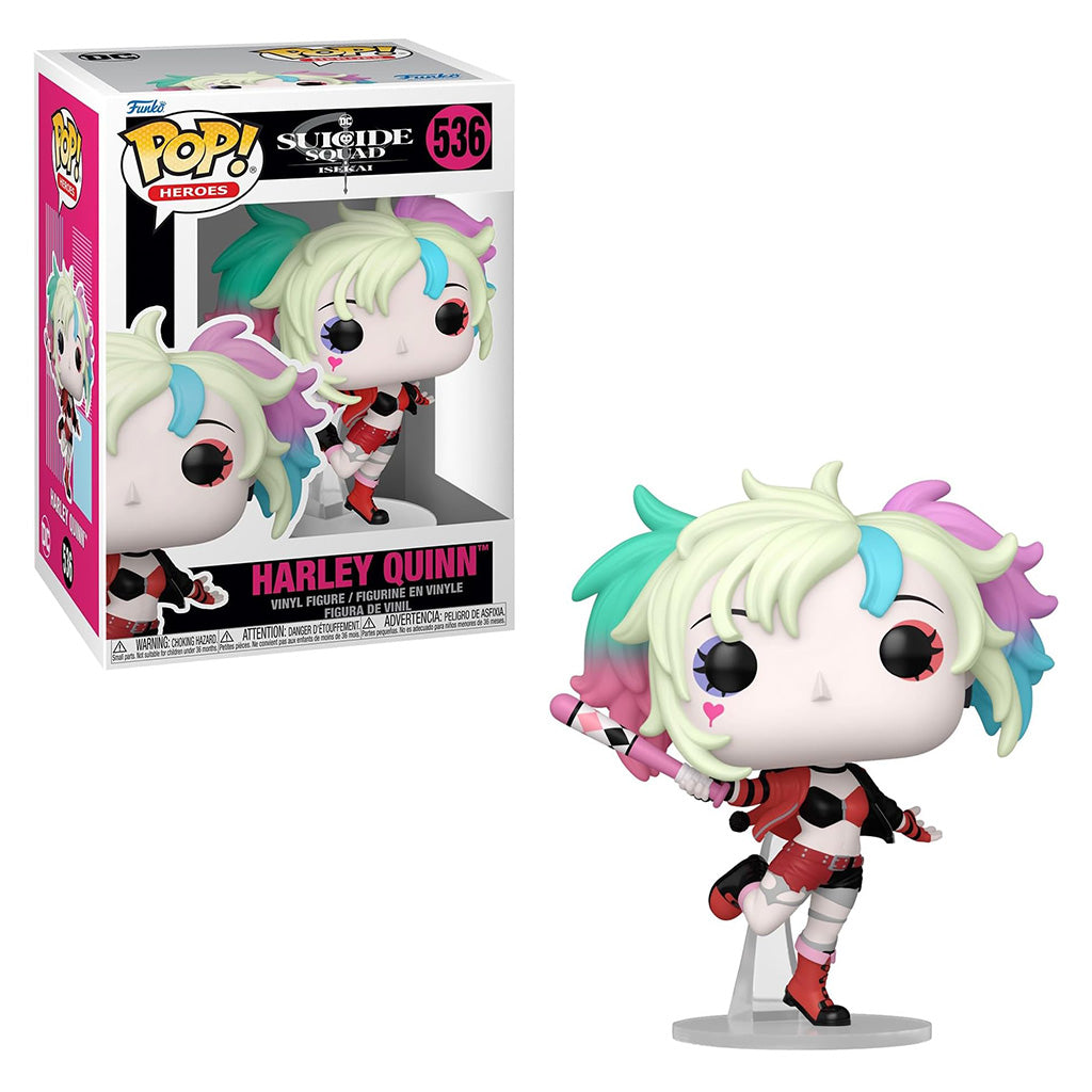 FUNKO POP HEROES SUICIDE ISEKAI HARLEY QUINN 536