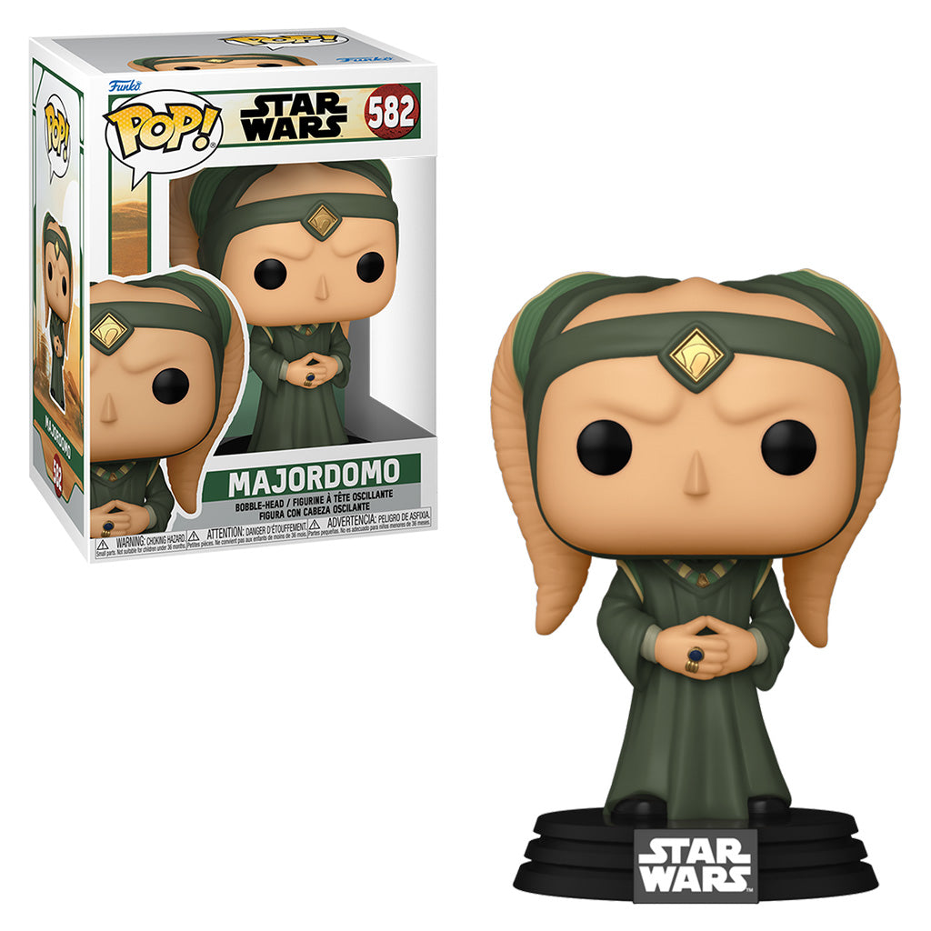 FUNKO POP STAR WARS BOOK OF BOBA FETT MAJORDOMO 582
