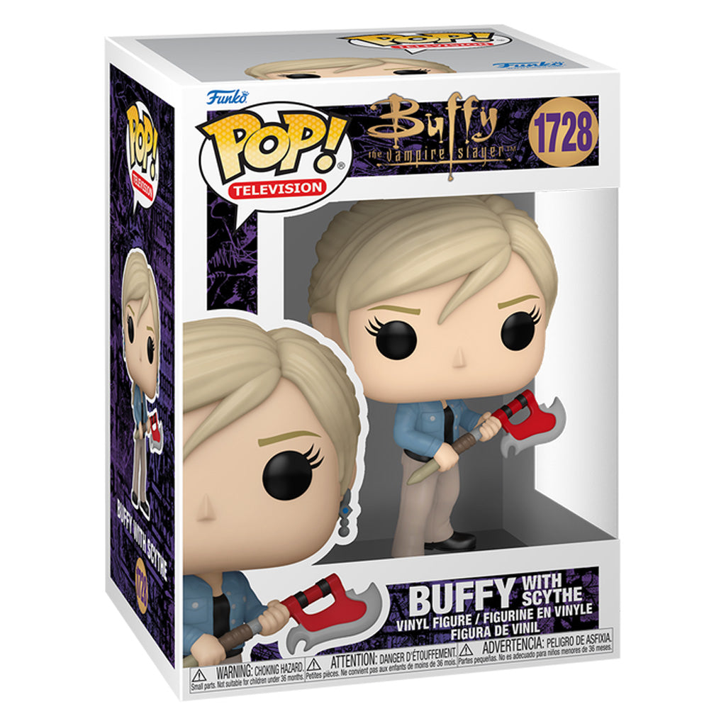 FUNKO POP TELEVISION BUFFY THE VAMPIRE SLAYER - BUFFY WITH SCYTHE 1728