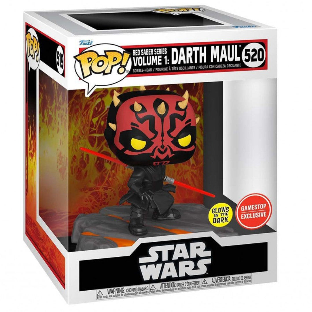 FUNKO POP STAR WARS RED SABER - DARTH MAUL 520