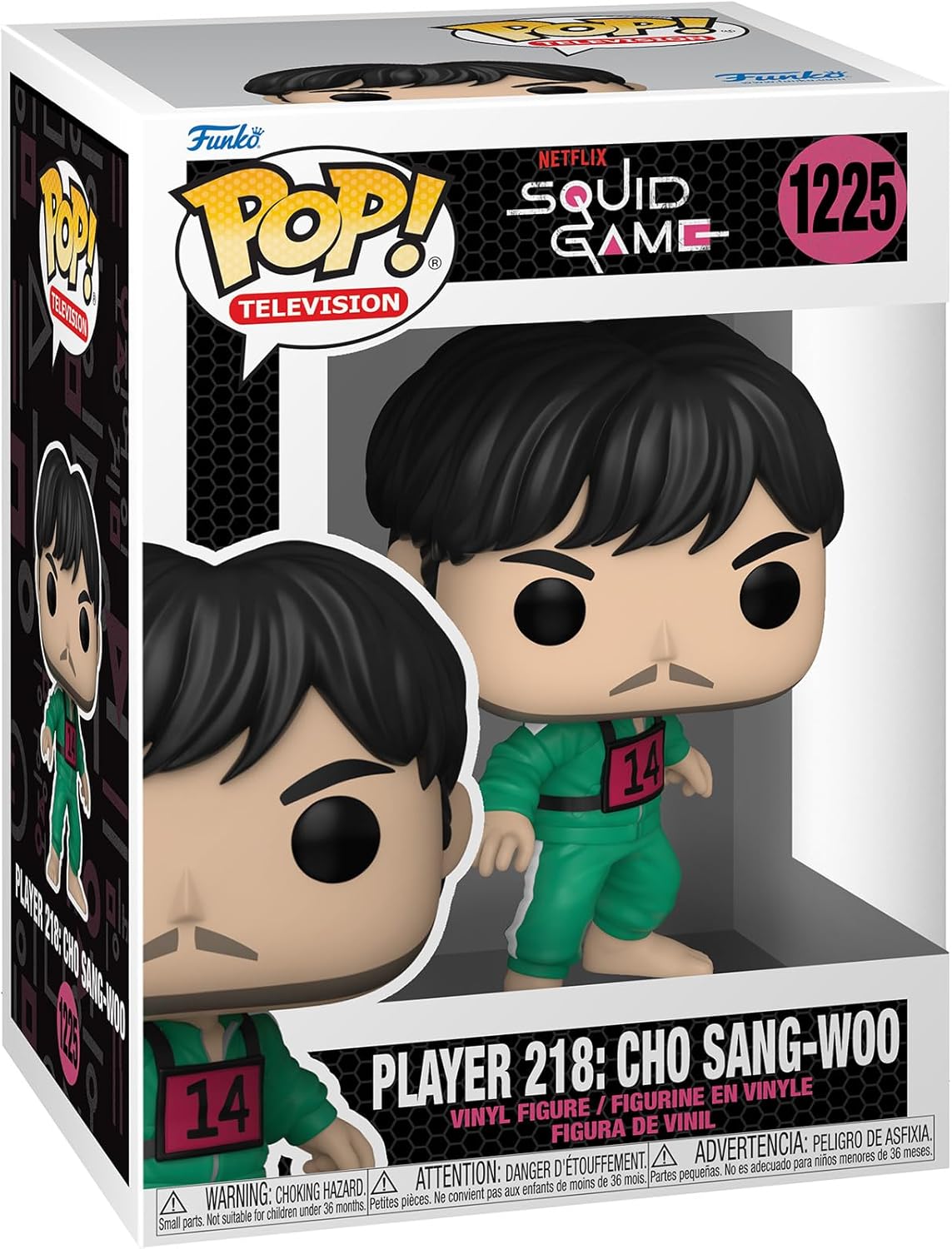FUNKO POP SQUID GAME ROUND 6 PLAYER 218 CHO SANG-WOO 1225