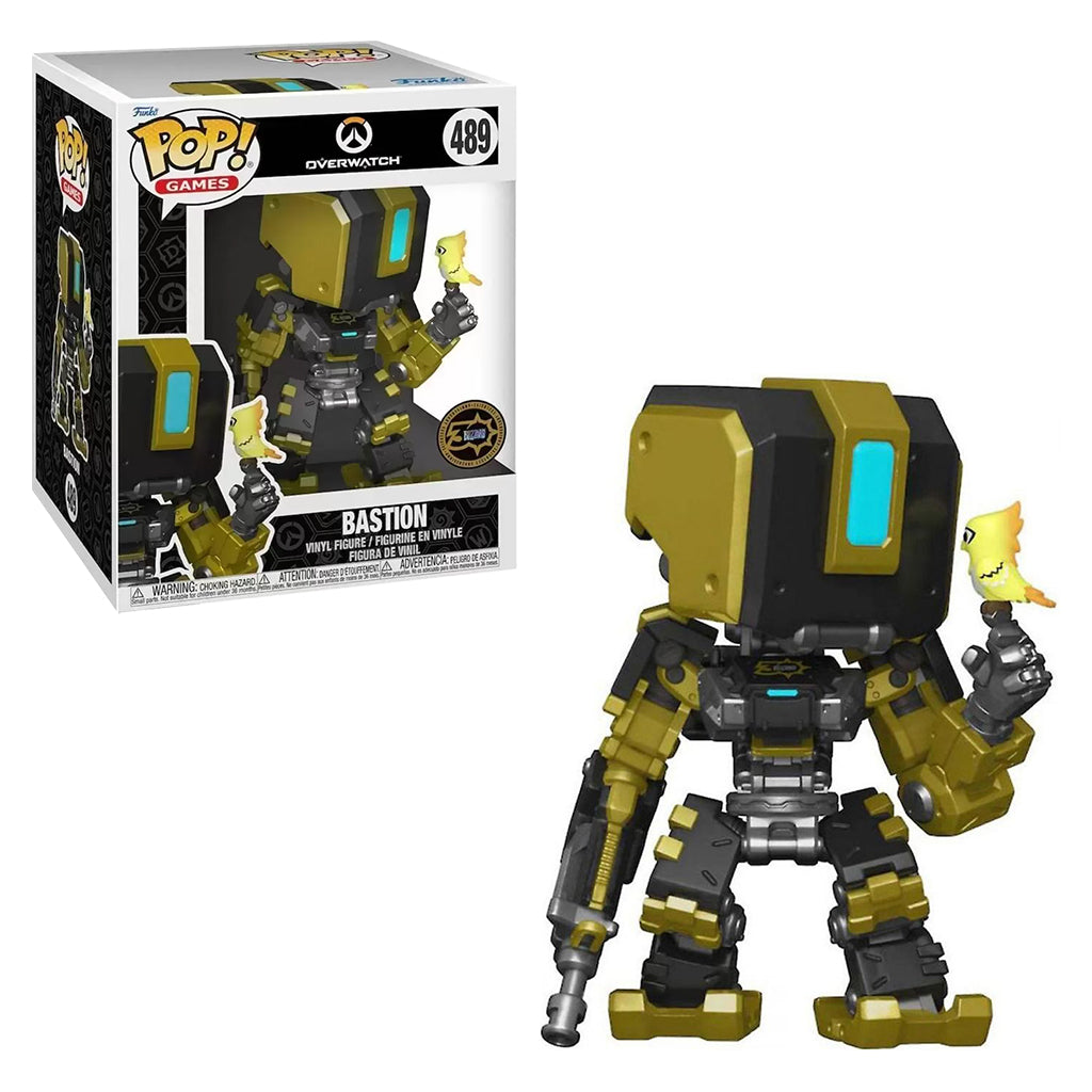 FUNKO POP OVERWATCH S5 *SIZED* 30TH BASTION *EX* 489