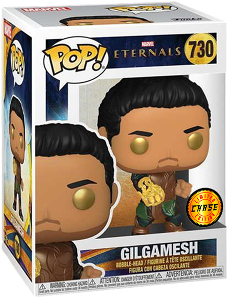 FUNKO POP CHASE MARVEL ETERNALS - GILGAMESH 730