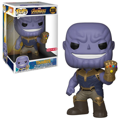 FUNKO POP MARVEL AVENGERS INFINITY WAR - *SUPER SIZED 10* THANOS 308