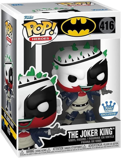 FUNKO POP HEROES BATMAN THE JOKER KING *EX* 416