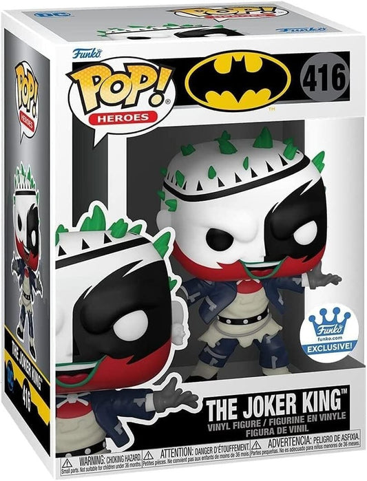 FUNKO POP HEROES BATMAN THE JOKER KING *EX* 416