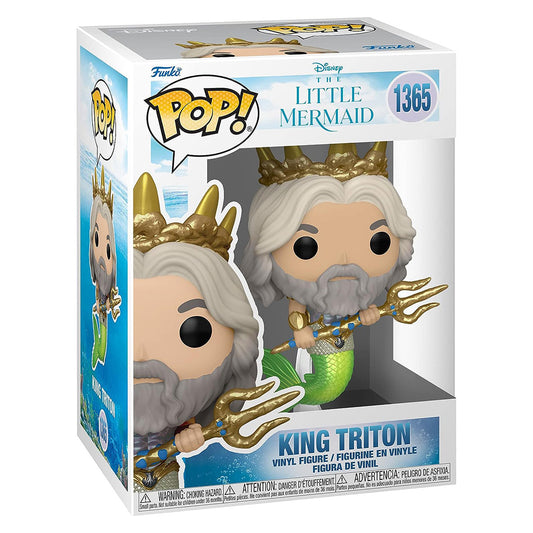 FUNKO POP DISNEY LITTLE MERMAID MOVIE KING TRITON 1365