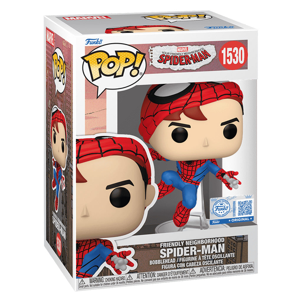 FUNKO POP MARVEL FNSM SPIDER-MAN UNMASKED SPIDER-MAN *EX* 1530