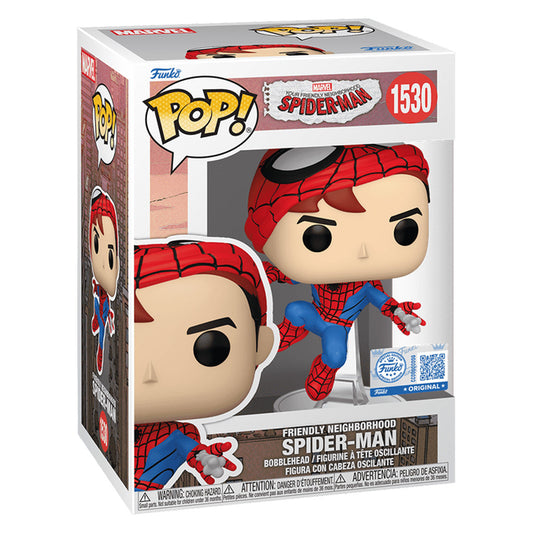 FUNKO POP MARVEL FNSM SPIDER-MAN UNMASKED SPIDER-MAN *EX* 1530