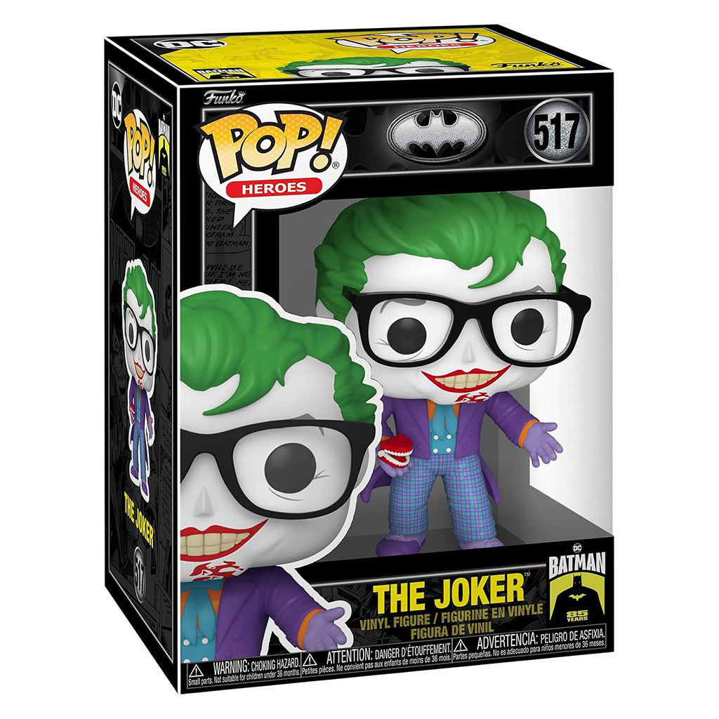 FUNKO POP HEROES BATMAN 85TH THE JOKER W/TEETH 517
