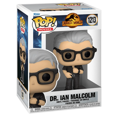 FUNKO POP JURASSIC WORLD DOMINION - DR IAN MALCOLM 1213