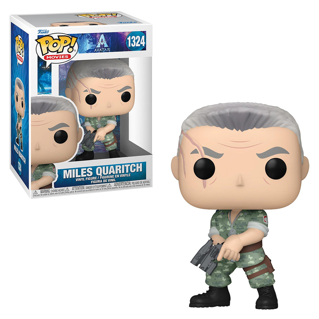 FUNKO POP AVATAR MOVIE MILES QUARITCH 1324