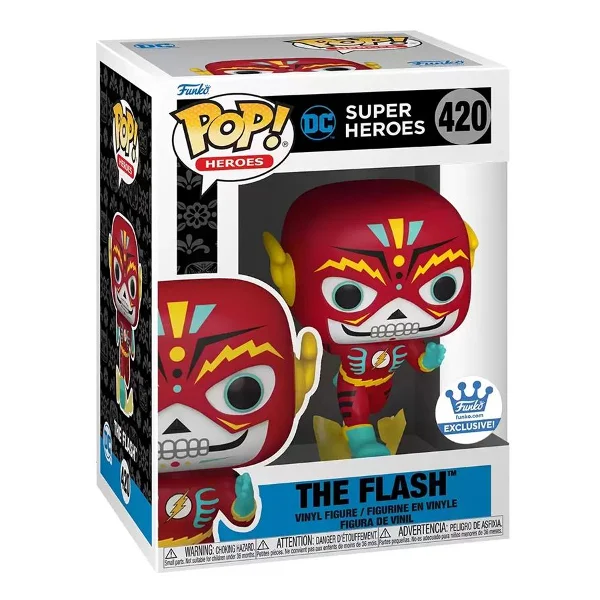 FUNKO POP HEROES DIA DE LOS DC THE FLASH *EX* 420