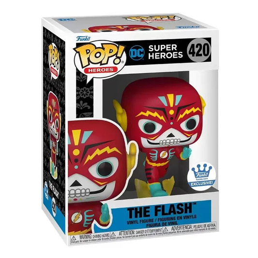 FUNKO POP HEROES DIA DE LOS DC THE FLASH *EX* 420