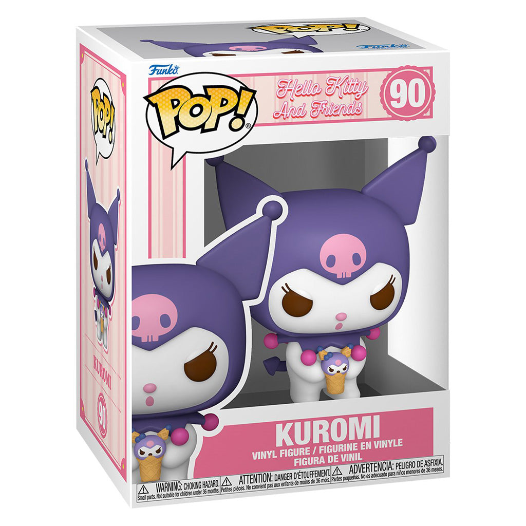 FUNKO POP HELLO KITTY AND FRIENDS - KUROMI 90