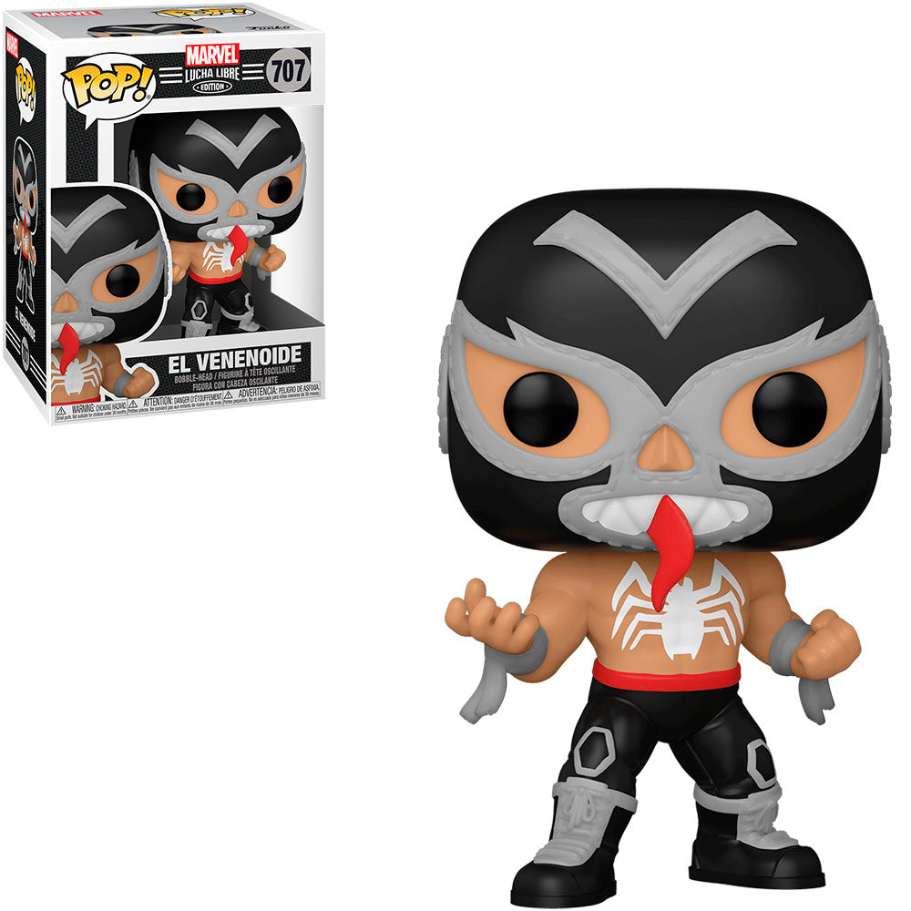 FUNKO POP MARVEL LUCHA LIBRE EDITION - EL VENENOIDE 707
